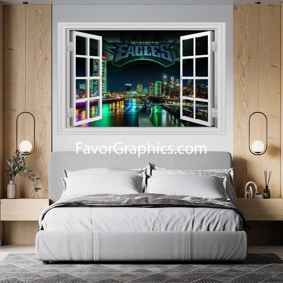 Philadelphia Eagles Vinyl Wall Art Decal Sticker Poster Print Mural