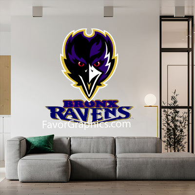 Baltimore Ravens Home Room Wall Vinyl Decal Sticker Mural Poster