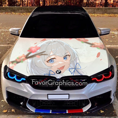 Kiana Kaslana Itasha Car Vinyl Hood Wrap Decal Sticker