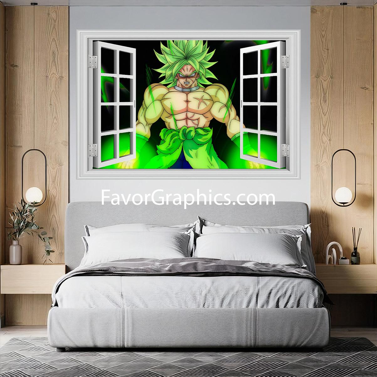 Broly Vinyl Wall Art Decal Sticker Poster Print Mural