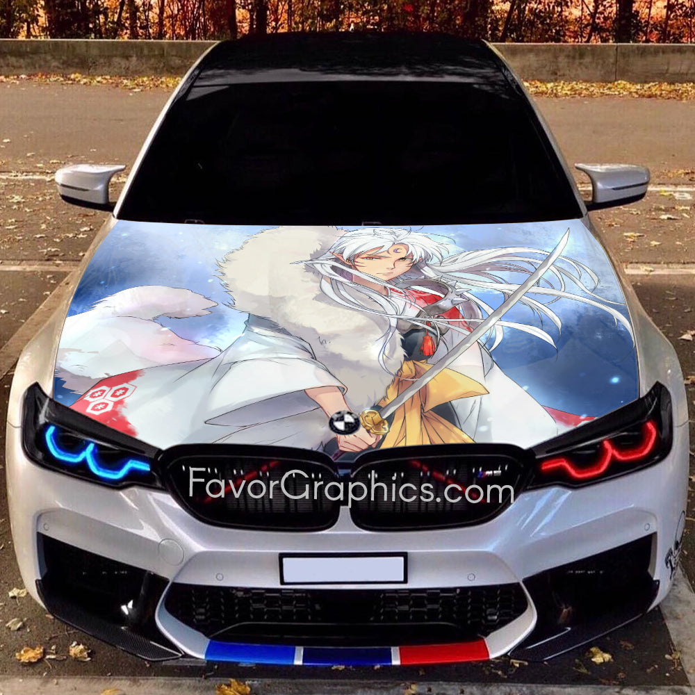 Sesshōmaru (InuYasha) Itasha Car Vinyl Hood Wrap Decal Sticker