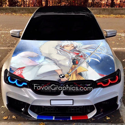 Sesshōmaru (InuYasha) Itasha Car Vinyl Hood Wrap Decal Sticker