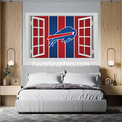 Buffalo Bills Vinyl Wall Art Decal Sticker Poster Print Mural