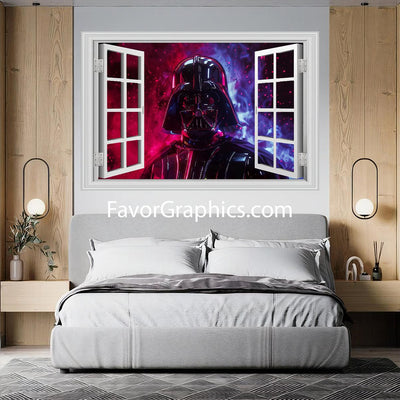 Darth Vader Vinyl Wall Art Decal Sticker Poster Print Mural