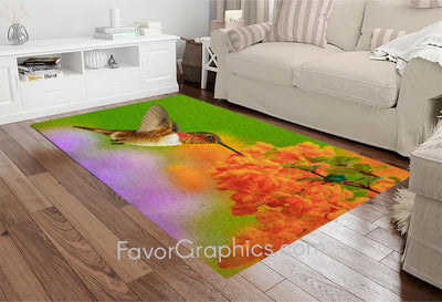 Hummingbird Home Bedroom Decor Rug Carpet Mat