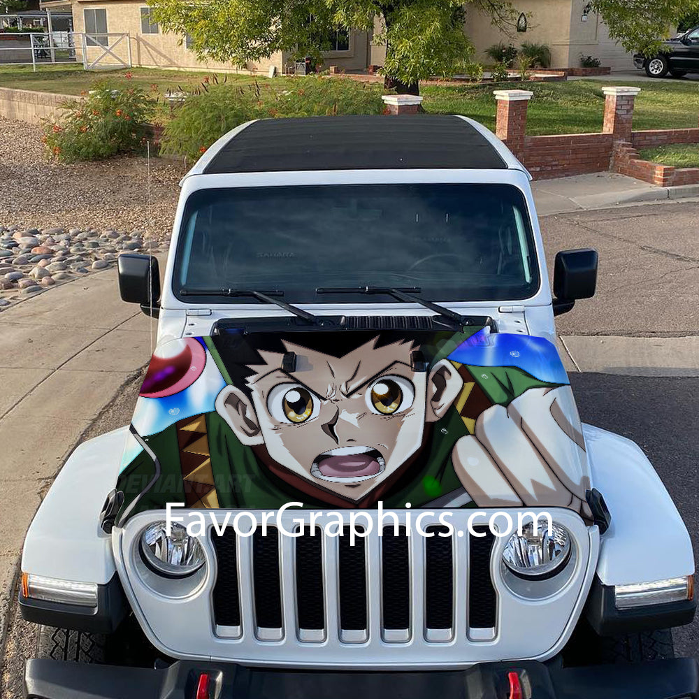 Hunter x Hunter Gon Freecss Car Vinyl Hood Wrap