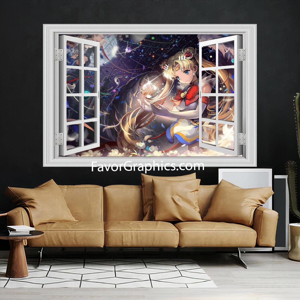 Sailor Moon Vinyl Wall Art Decal Sticker Poster Print Mural