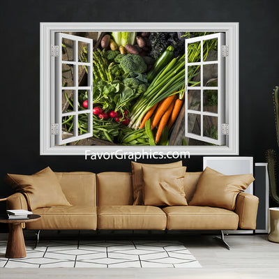 Vegetable Vinyl Wall Art Decal Sticker Poster Print Mural