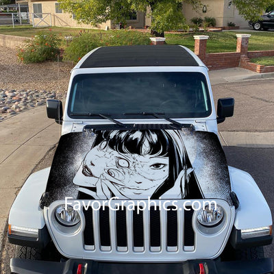 Tomie Kawakami Itasha Car Vinyl Hood Wrap Decal Sticker