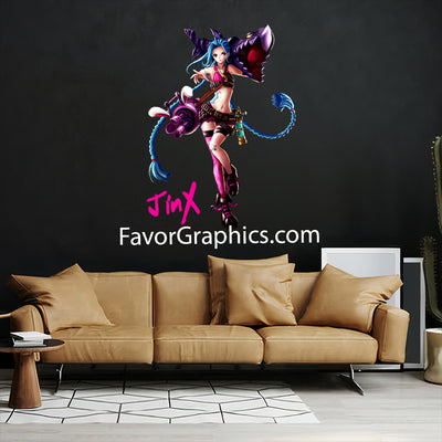 JInx League Of Legends Home Room Wall Vinyl Decal Sticker Mural Poster