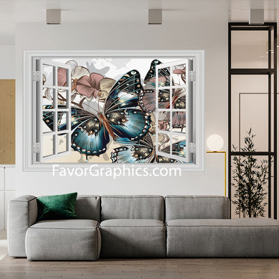 Butterfly Vinyl Wall Art Decal Sticker Poster Print Mural