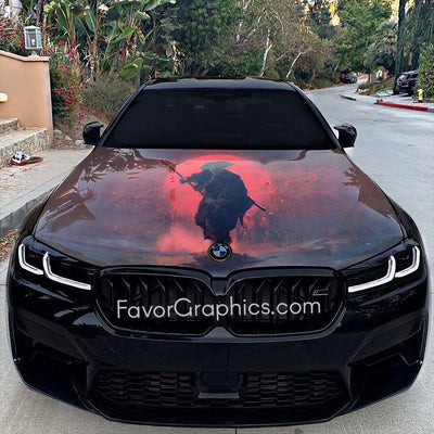 Samurai Itasha Car Vinyl Hood Wrap Decal Sticker