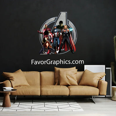 Avengers Superheroes Home Room Wall Vinyl Decal Sticker Mural Poster