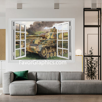 Tank Vinyl Wall Art Decal Sticker Poster Print Mural