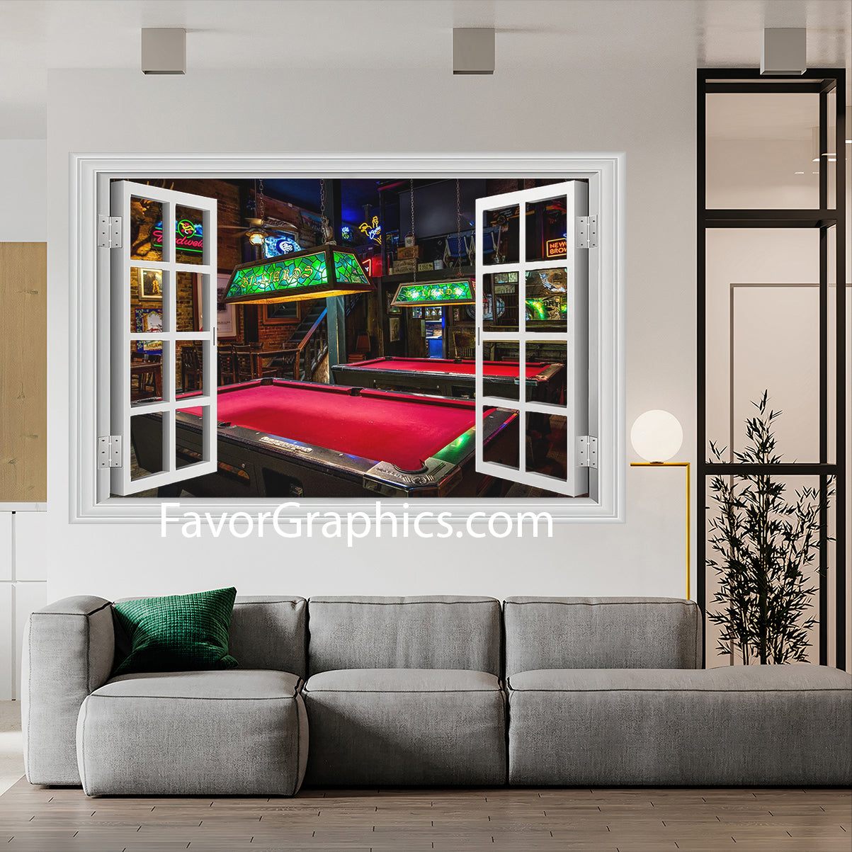 Billiard Vinyl Wall Art Decal Sticker Poster Print Mural