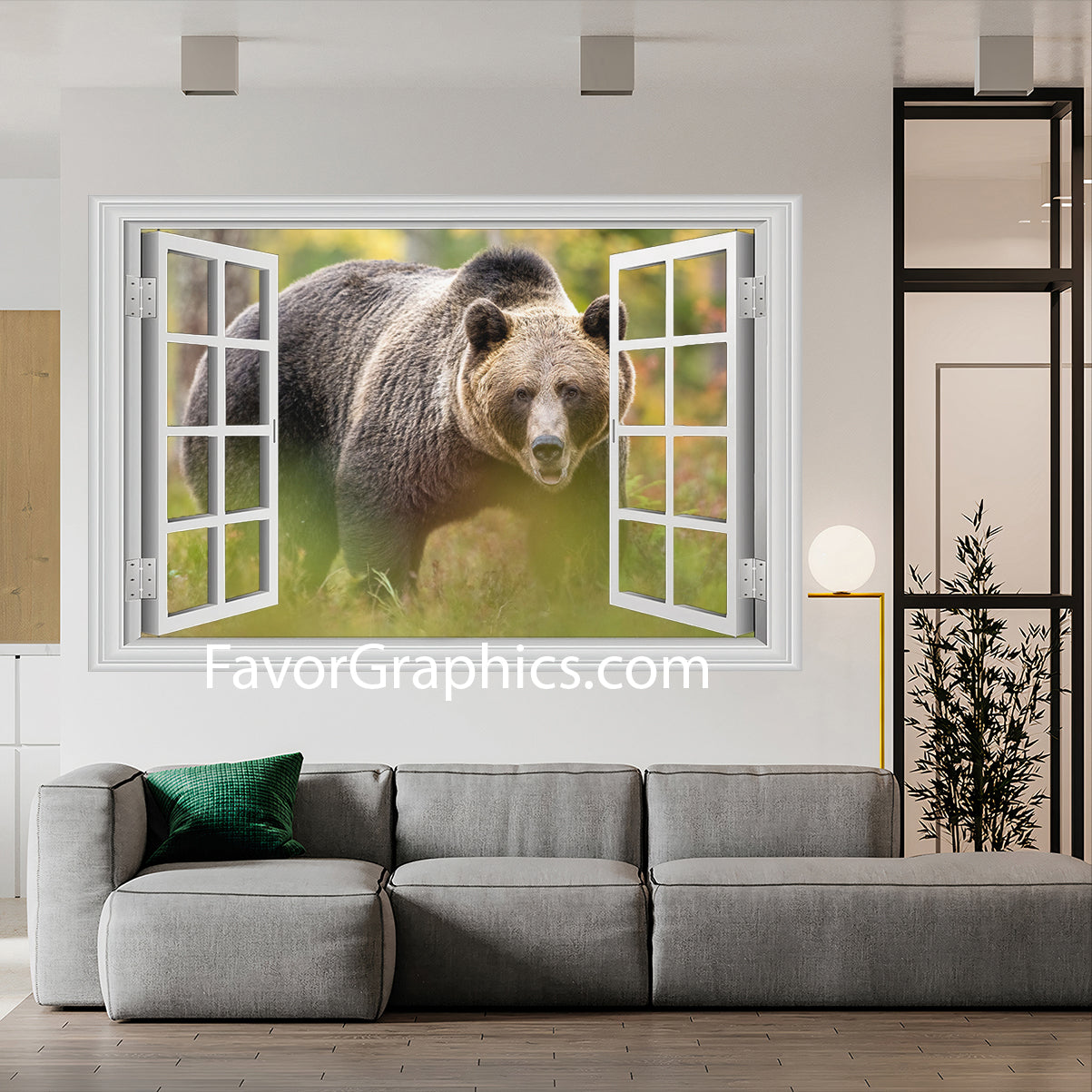 Bear Vinyl Wall Art Decal Sticker Poster Print Mural