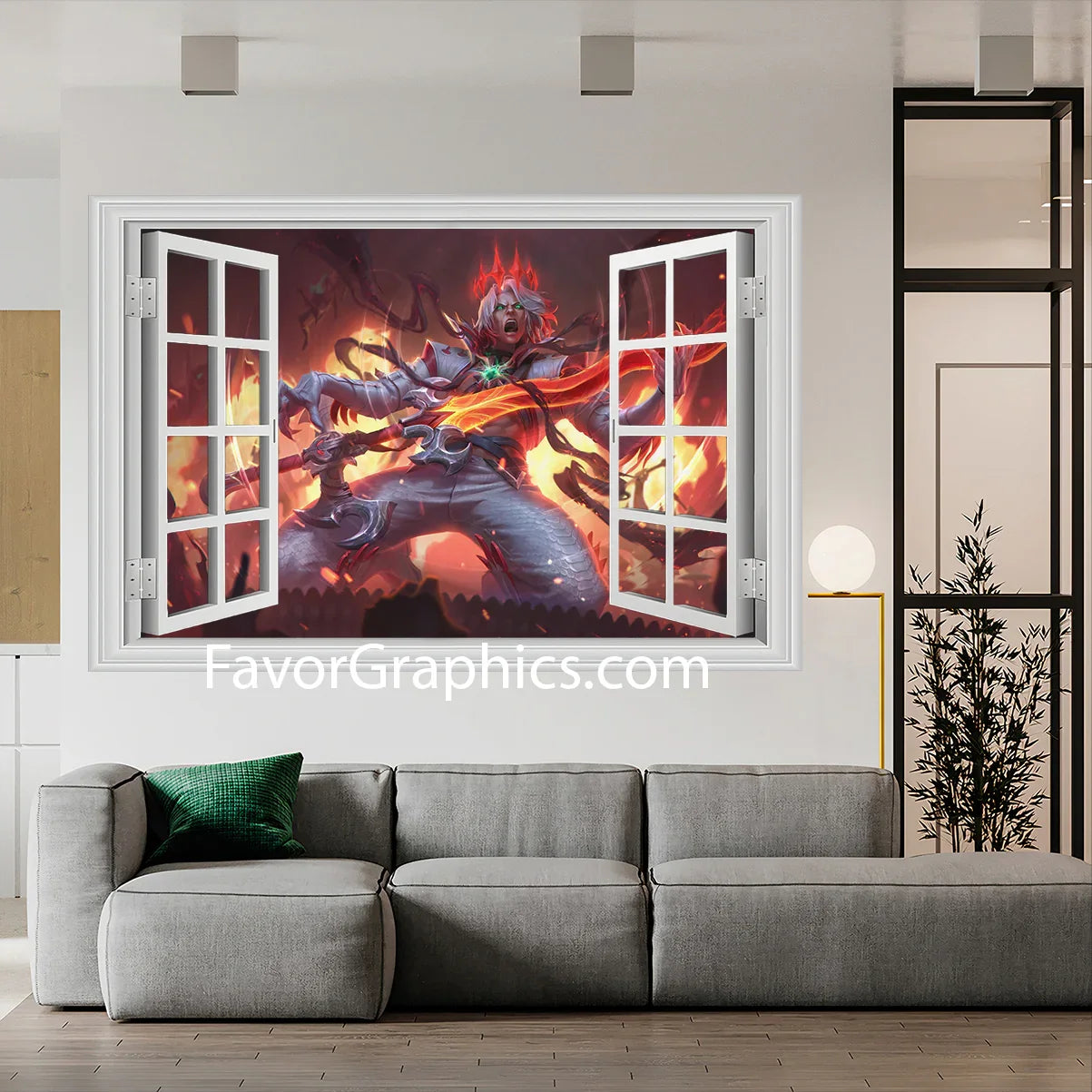 Viego League of Legends Vinyl Wall Art Decal Sticker Poster Print Mural