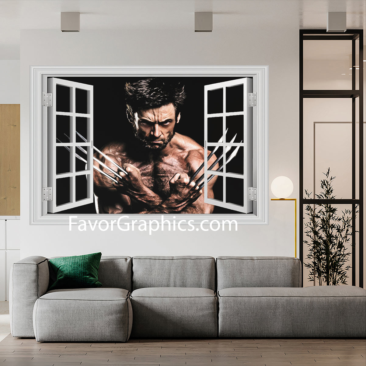 Wolverine Vinyl Wall Art Decal Sticker Poster Print Mural