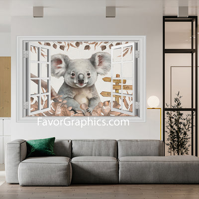 Koala Vinyl Wall Art Decal Sticker Poster Print Mural