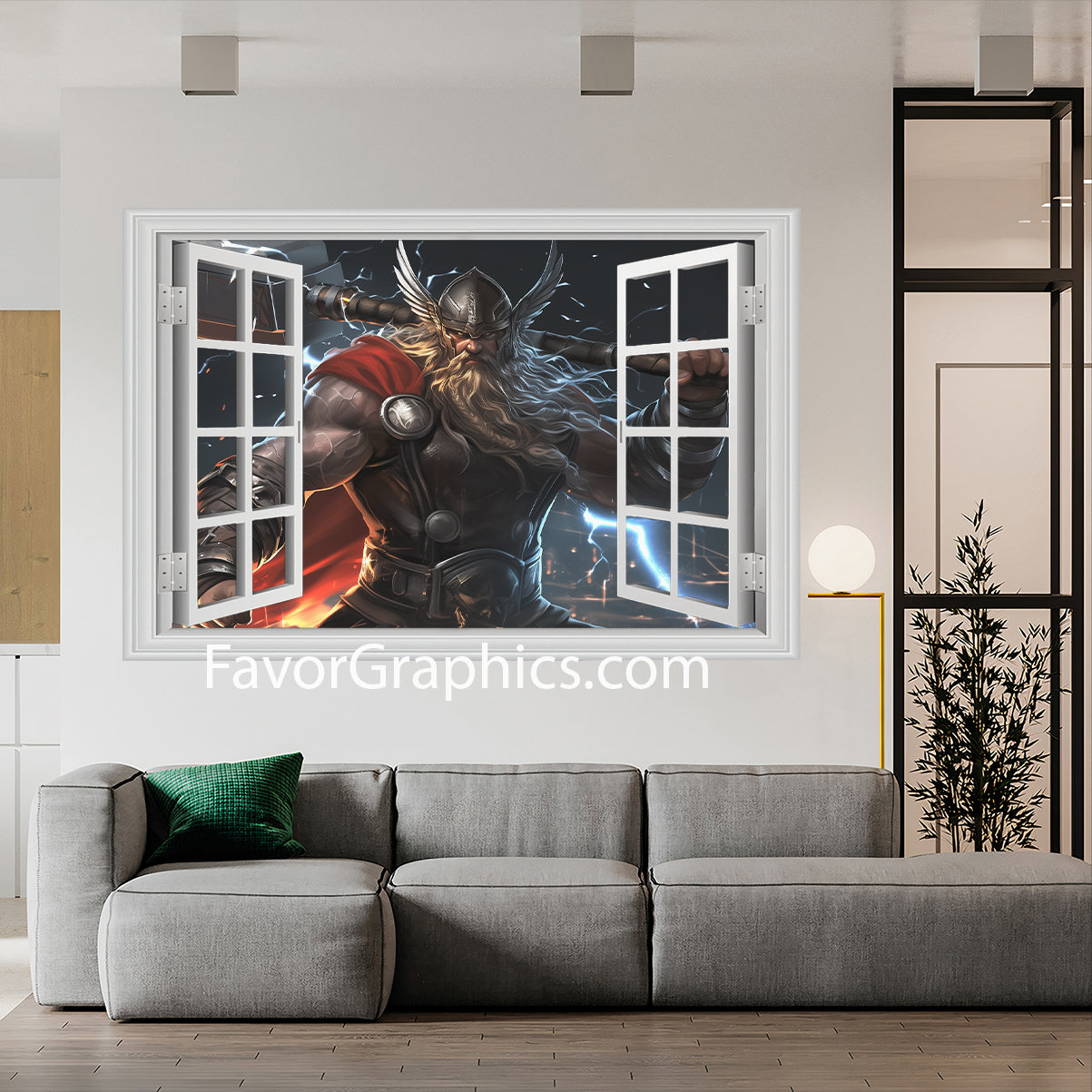 Thor Vinyl Wall Art Decal Sticker Poster Print Mural