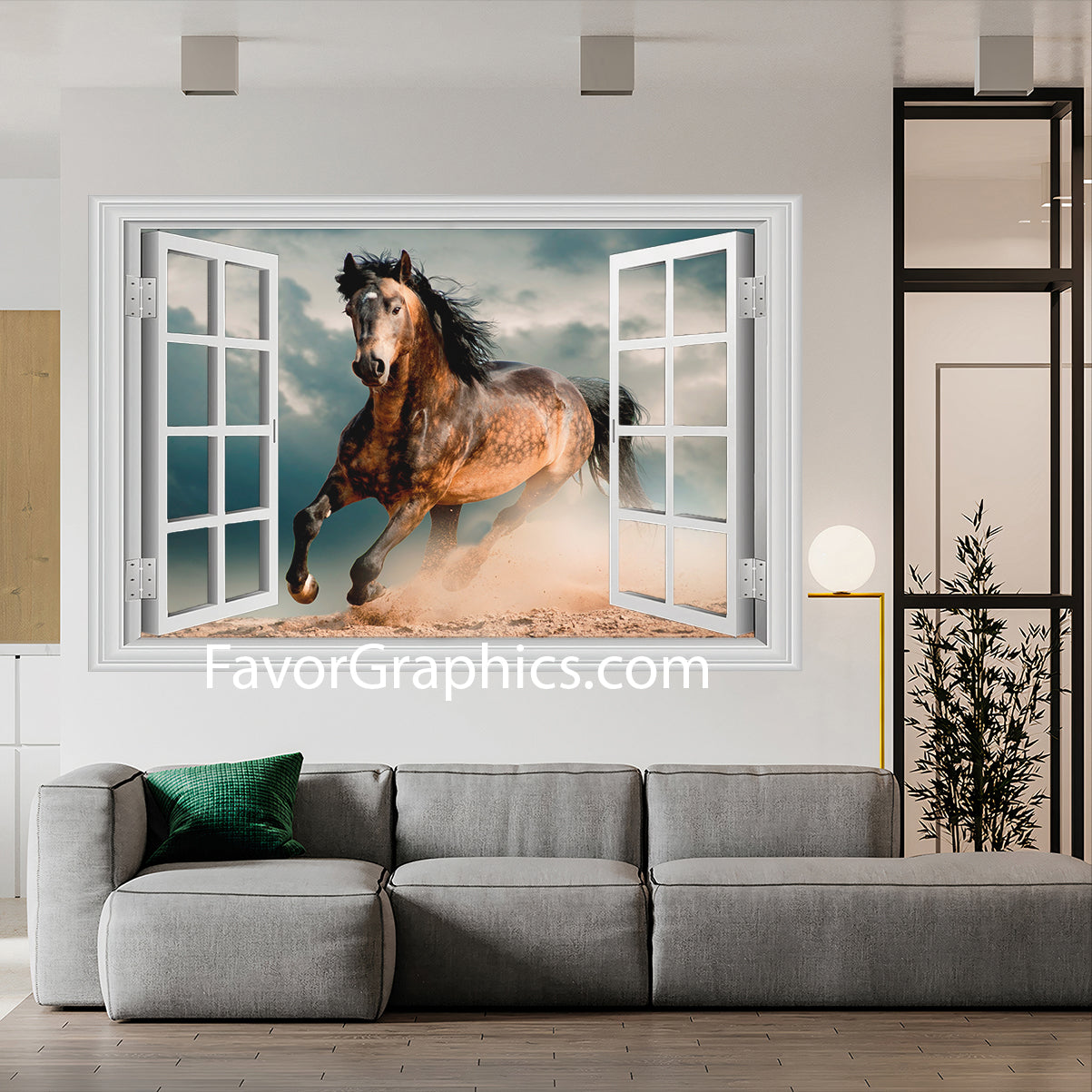 Horse Vinyl Wall Art Decal Sticker Poster Print Mural