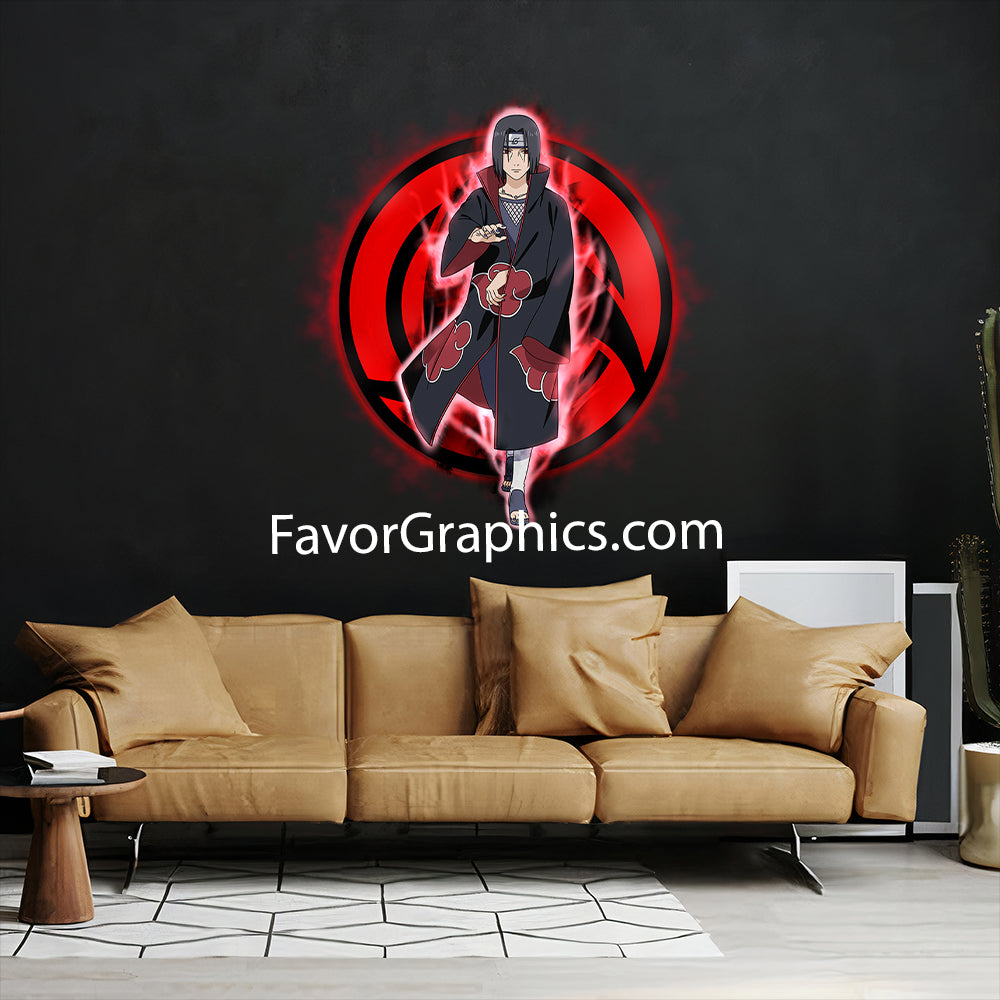 Itachi Uchiha Home Room Wall Vinyl Decal Sticker Mural Poster