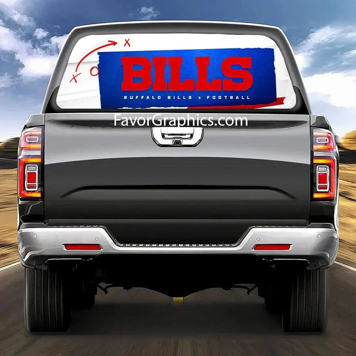 Adesivo Vinile Rosso Adesivo Vinile Buffalo Bills - Per Auto - Foto 4