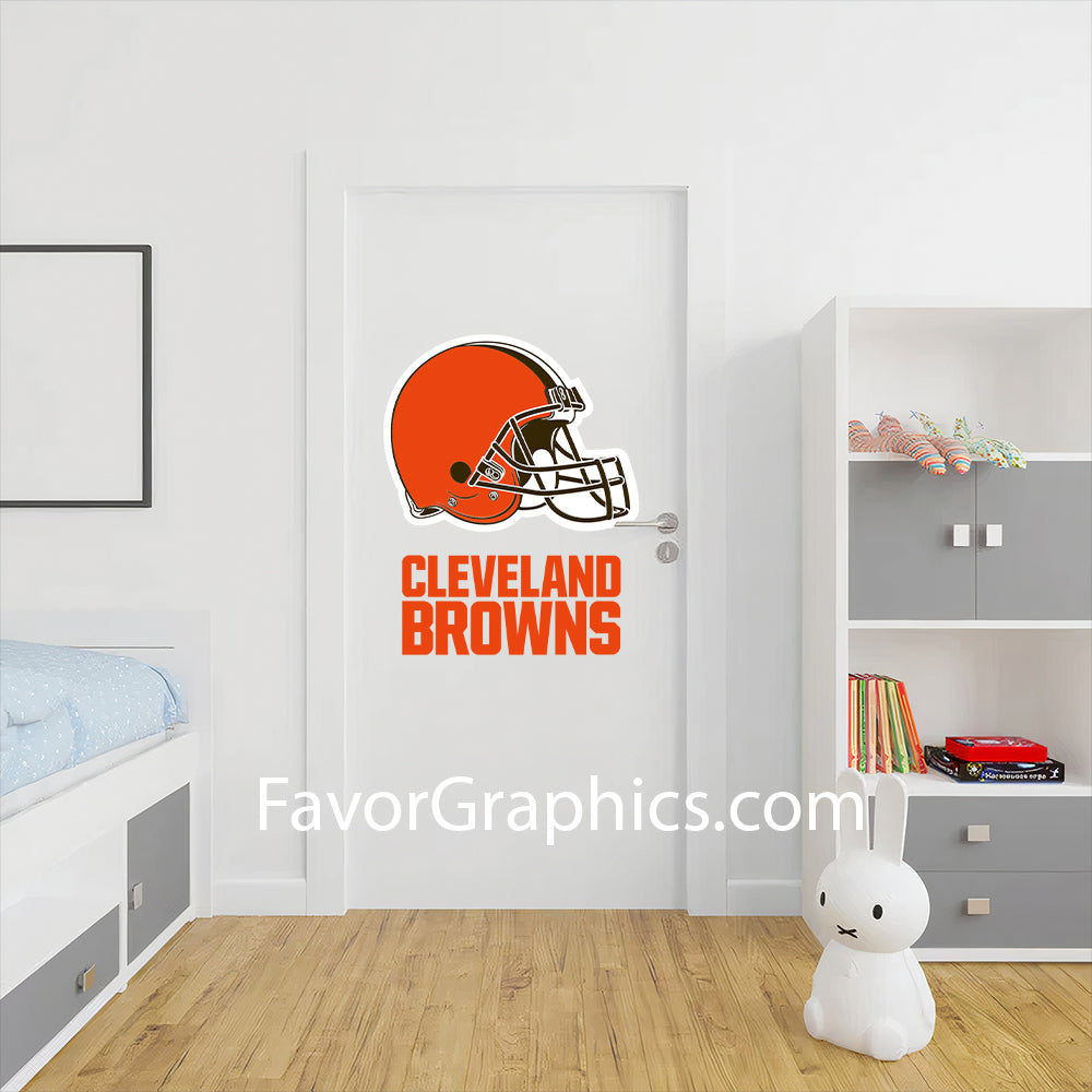 Cleveland Browns Home Room Wall Vinyl Decal Sticker Mural Poster