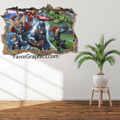 Superhero Avengers Vinyl Wall Art Decal Sticker Poster Print Mural