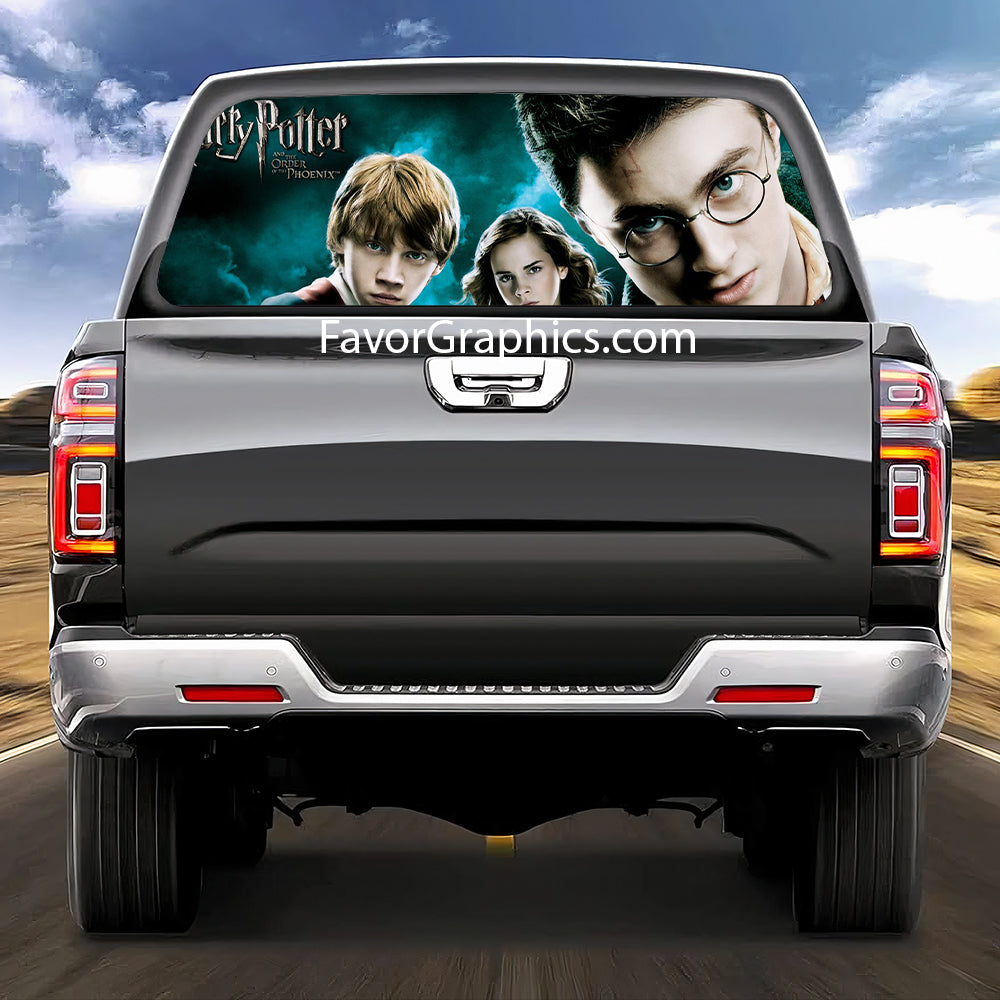 Harry Potter Rear Window Perforated Graphic Vinyl Decal Car