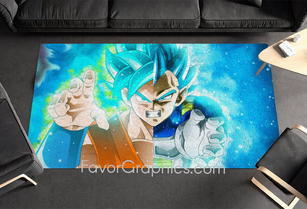 Goku Vegeta Home Bedroom Decor Rug Carpet Mat