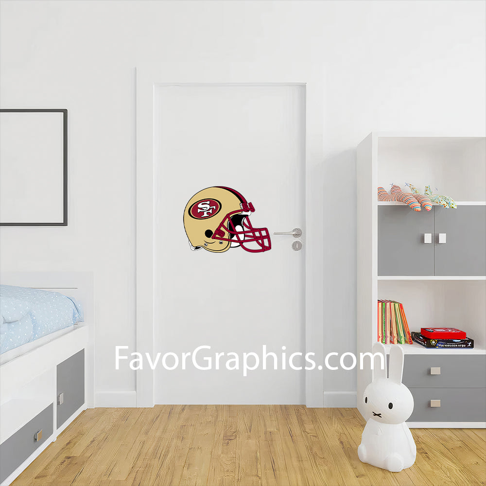 San Francisco 49ers Home Room Wall Vinyl Decal Sticker Mural Poster