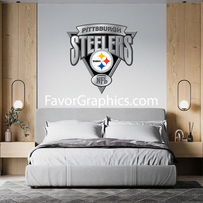 Pittsburgh Steelers Home Room Wall Vinyl Decal Sticker Mural Poster