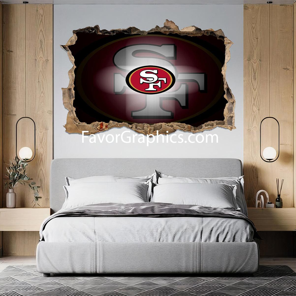 San Francisco 49ers Vinyl Wall Art Decal Sticker Poster Print Mural