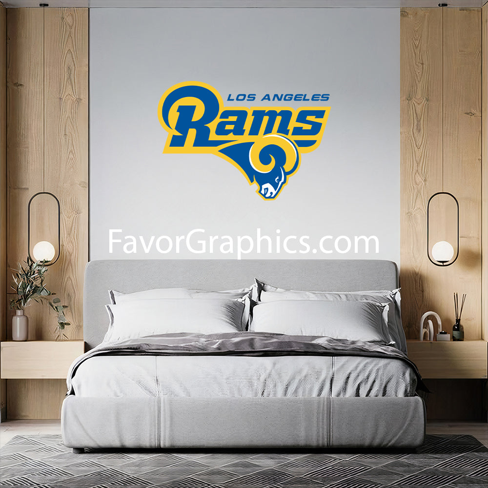 Los Angeles Rams Home Room Wall Vinyl Decal Sticker Mural Poster