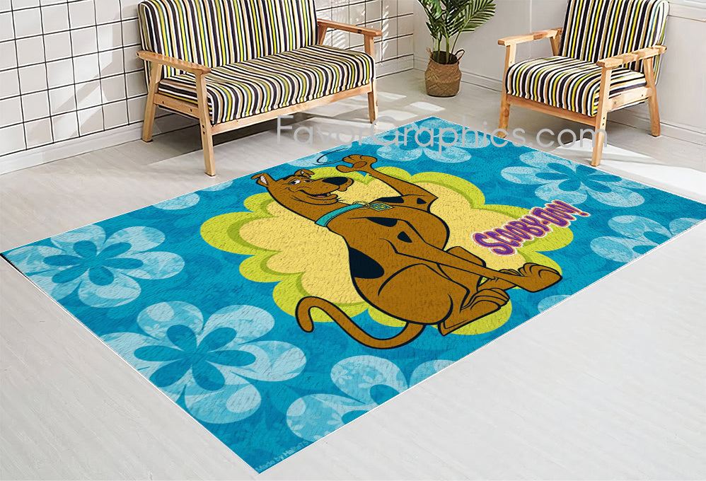 Scooby Doo Home Bedroom Decor Rug Carpet Mat