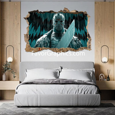 Jason Voorhees Vinyl Wall Art Decal Sticker Poster Print Mural