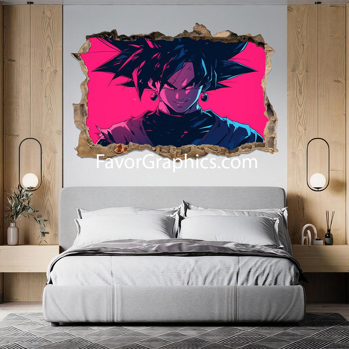 Black Goku Vinyl Wall Art Decal Sticker Poster Print Mural