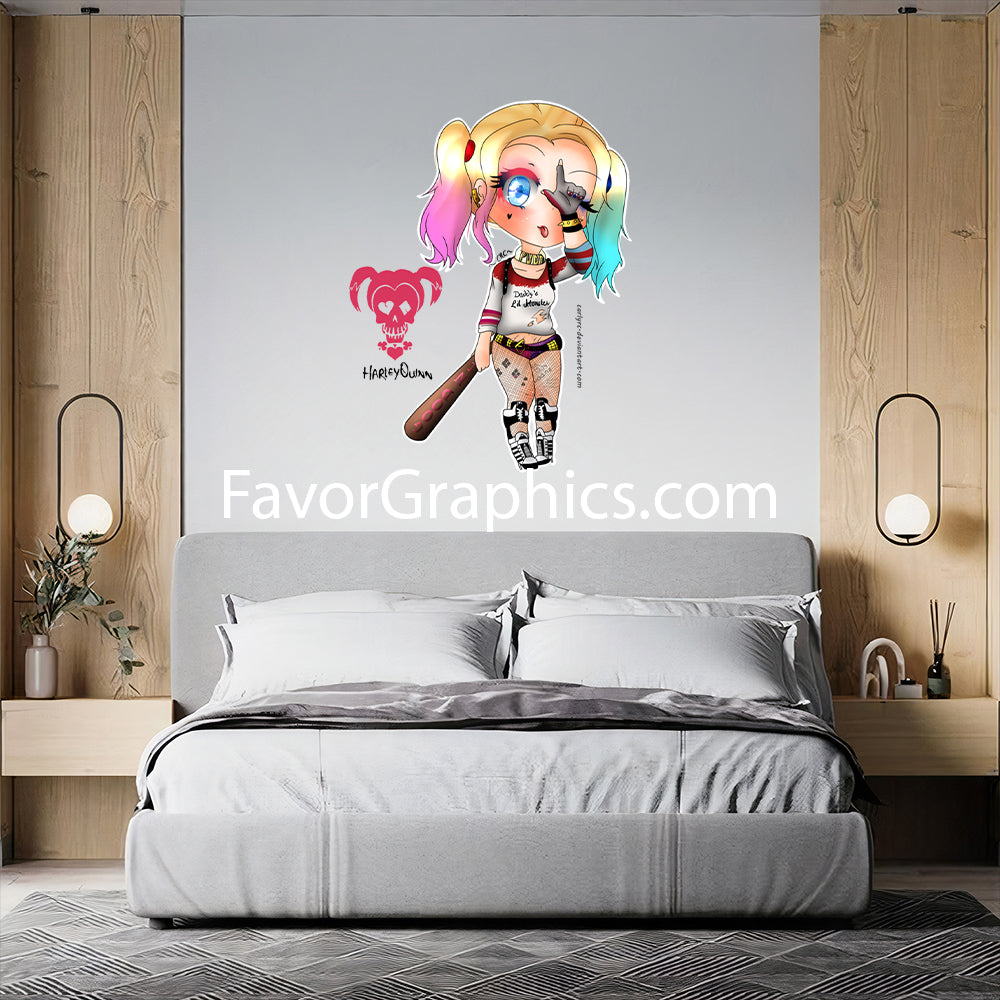 Harley Quinn Home Room Wall Vinyl Decal Sticker Mural Poster