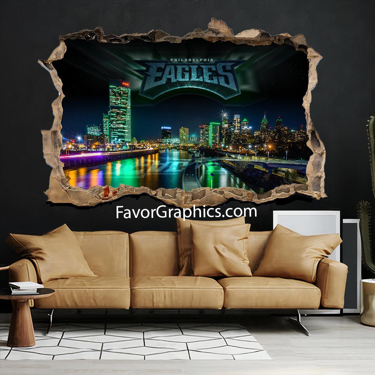 Philadelphia Eagles Vinyl Wall Art Decal Sticker Poster Print Mural