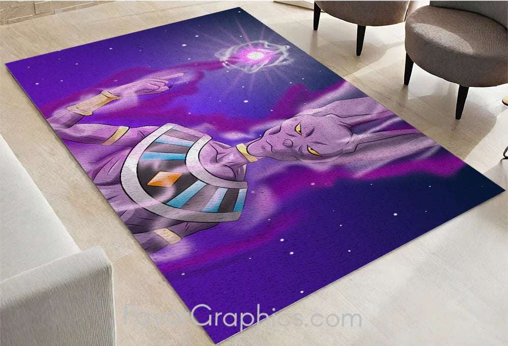 Beerus Dragon Ball Home Bedroom Decor Rug Carpet Mat