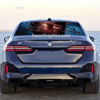 Carnage Rear Window Perforated Graphic Vinyl Decal Car Truck UTV