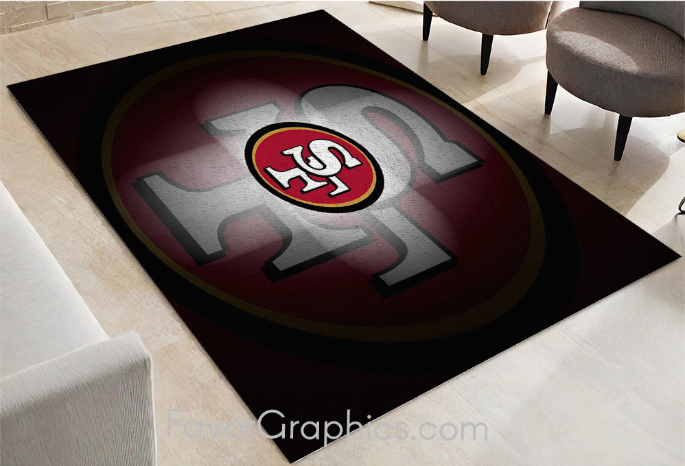 San Francisco 49ers Home Bedroom Decor Rug Carpet Mat