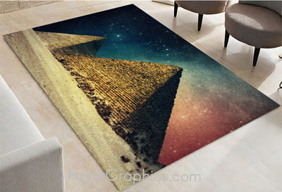 Pyramid Home Bedroom Decor Rug Carpet Mat