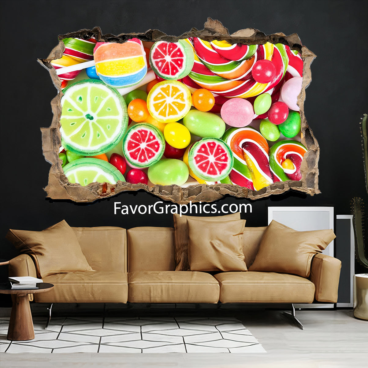 Candy Vinyl Wall Art Decal Sticker Poster Print Mural