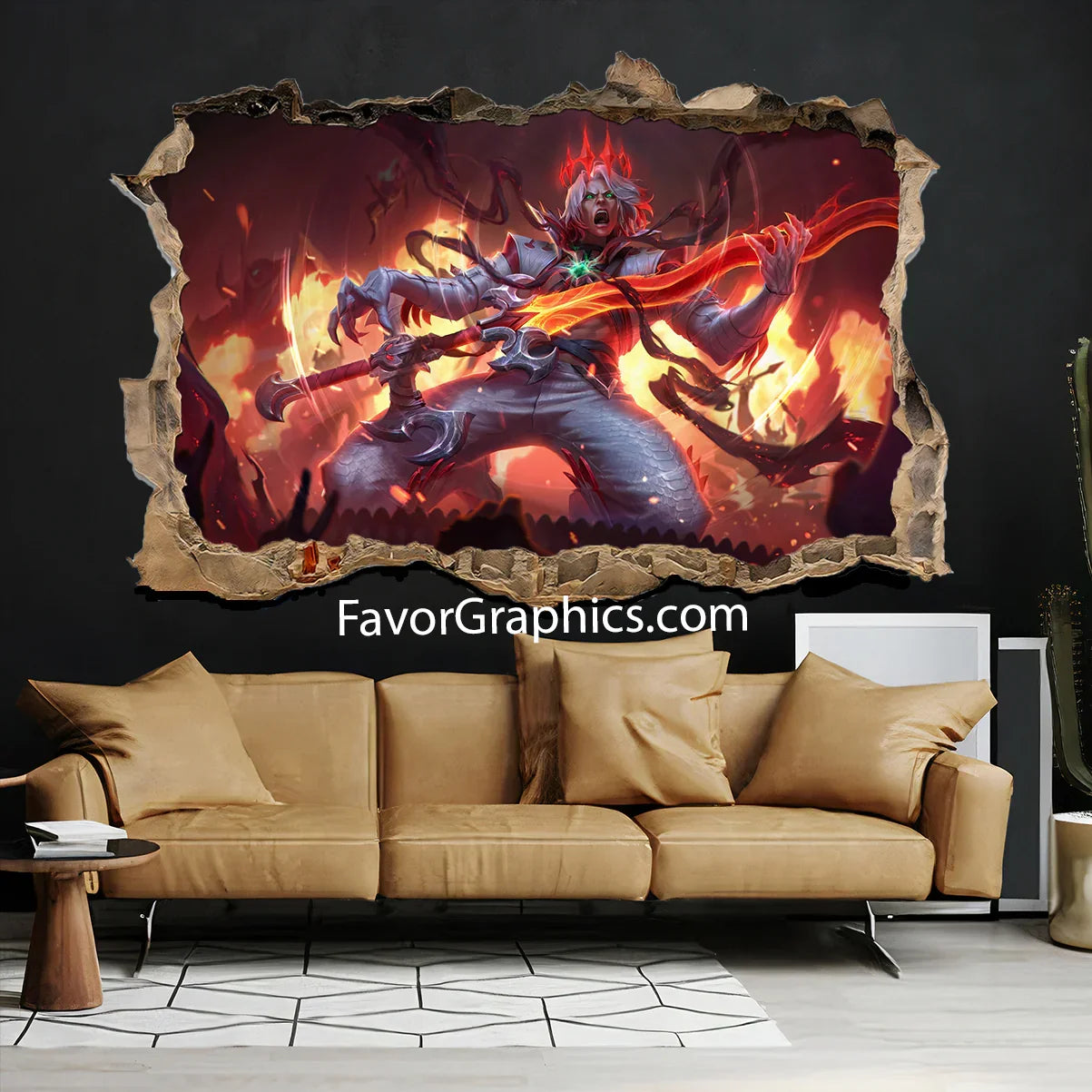 Viego League of Legends Vinyl Wall Art Decal Sticker Poster Print Mural