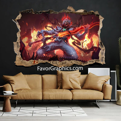 Viego League of Legends Vinyl Wall Art Decal Sticker Poster Print Mural