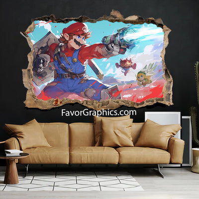 Mario Vinyl Wall Art Decal Sticker Poster Print Mural