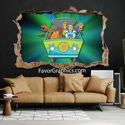 Scooby Doo Vinyl Wall Art Decal Sticker Poster Print Mural