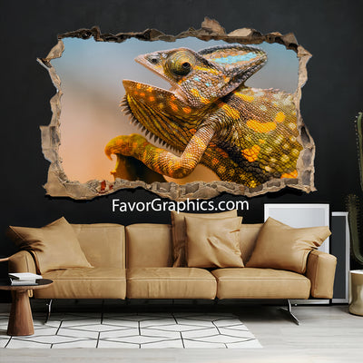 Chameleon Vinyl Wall Art Decal Sticker Poster Print Mural